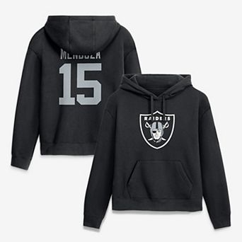 Women's Nike Fernando Mendoza Black Las Vegas Raiders Player Name & Number Fleece Hoodie