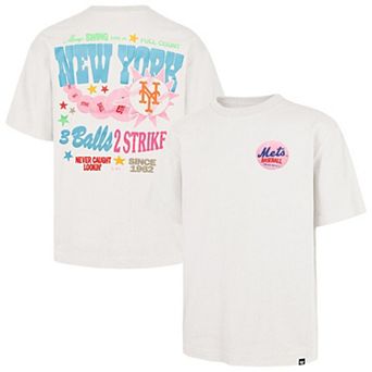 Unisex '47 Cream New York Mets Turnpike Chuck Foundation T-Shirt