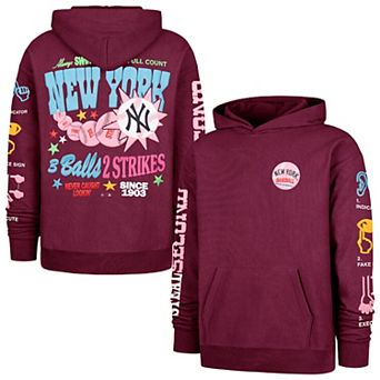 Unisex '47 Burgundy New York Yankees Earl Foundation Hoodie