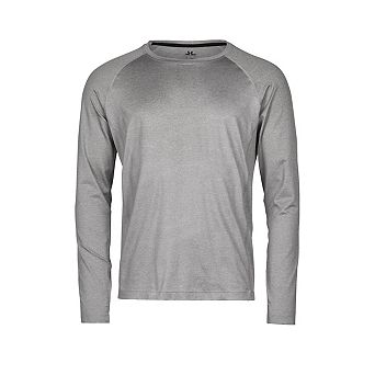 Tee Jays Mens CoolDry Long-Sleeved Crop T-Shirt