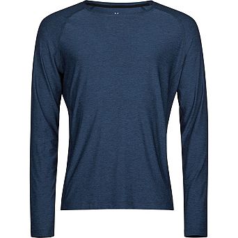 Tee Jays Mens CoolDry Long-Sleeved Crop T-Shirt