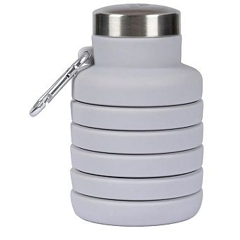 Trespass Vavo Foldable Silicone Water Bottle
