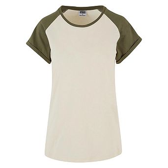 Urban Classics Womens/Ladies Contrast Raglan T-Shirt