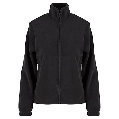 Urban Classics Womens/Ladies Plain Polar Fleece Double Layer Jacket