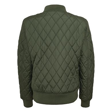 Urban Classics Womens/Ladies Diamond Nylon Quilted Jacket