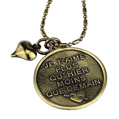 Alamode Antique Look Necklace