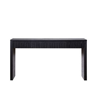 Pnronnc 59.2" Modern Console Table with 4 Drawers Wooden Entryway Table