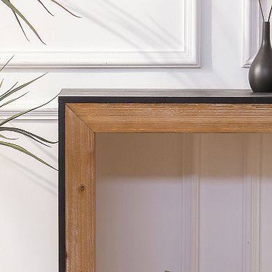 Pnronnc 59" Modern Wooden Console Table Minimalist Design Entryway Table