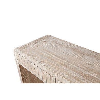 Pnronnc 59 Inch Console Table Entryway Table with Hidden Handle Drawers