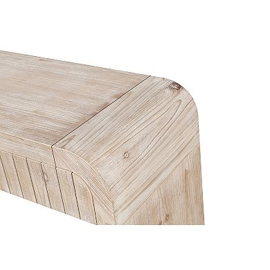 Pnronnc 59 Inch Console Table Entryway Table with Hidden Handle Drawers