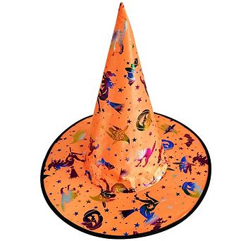 MyKids-USA Halloween Bronzed Witch Hats