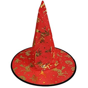 MyKids-USA Halloween Bronzed Witch Hats