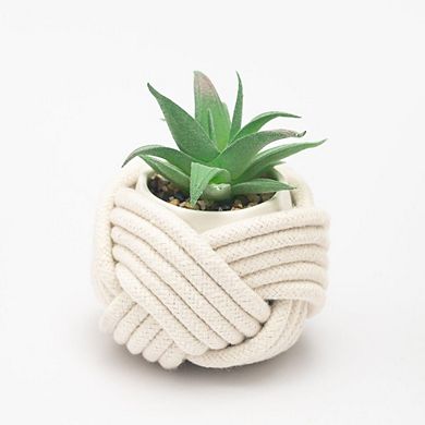 Mini Unbound Planter White
