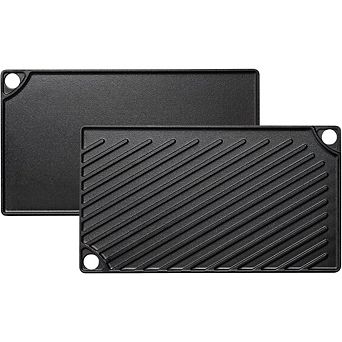 Reversible Grill/Griddle, Rectangular Non-Stick Stovetop Griddle with Handles