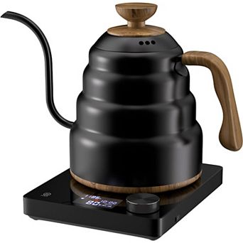 Electric Gooseneck Kettle, Fast Heating & Intelligent Temp Control for Daily Use