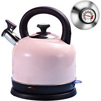 Electric Water Kettle with Temperature Recorder, Safety Protection for Tea & Coffee