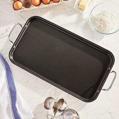 Griddle Skillet, Nonstick Double Burner