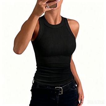 Women's Tank Top Sleeveless Casual Slim Fit Shirt