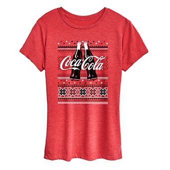 Women's Coca-Cola Holiday Cheers Graphic Tee