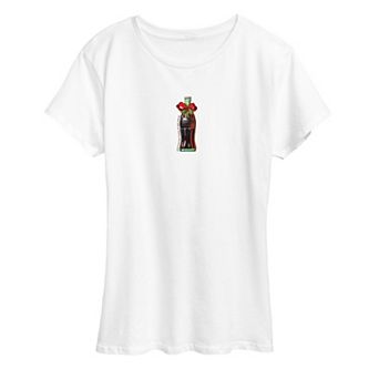 Women's Coca-Cola Bottle Holiday Bow Graphic Tee
