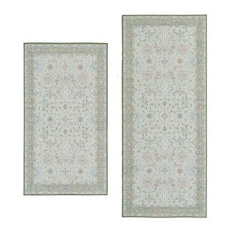 Laura Ashley Imagine Aure 2-Pack Chenille Rug