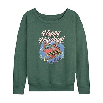 Women's Marvel The Avengers Vintage French Terry Long Sleeve Tee