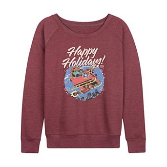 Women's Marvel The Avengers Vintage French Terry Long Sleeve Tee