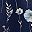 Navy Floral