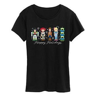 Women's Disney / Pixar's Toy Story Happy Holidays Nutcrackers Graphic Tee