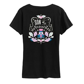 Women's Elf Son Of A Nutcracker Graphic Tee