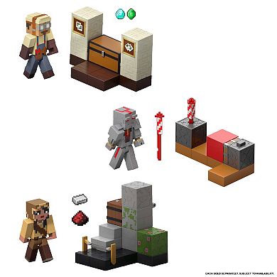 Mattel Minecraft Protectors 3.25-inch Firework Launcher Action Figure & Accessories