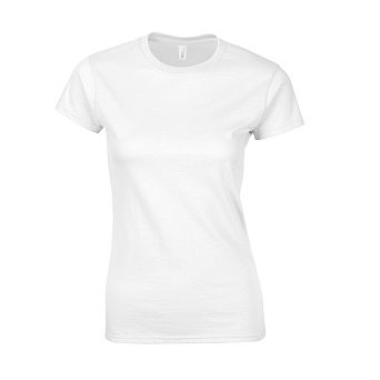 Gildan Womens/Ladies Ringspun Cotton Soft Touch Fitted T-Shirt