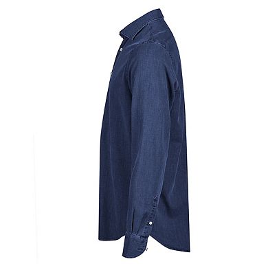 Tee Jays Mens Plain Denim Shirt