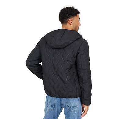 Brave Soul Mens Padded Hooded Jacket
