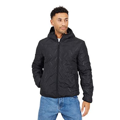 Brave Soul Mens Padded Hooded Jacket