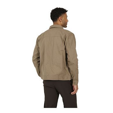 Brave Soul Mens Collared Button-Down Jacket