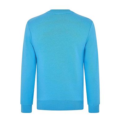 Lacoste Mens Embroidered Logo Fleece Crew Neck Sweatshirt