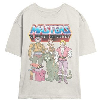 Juniors' Masters of the Universe Hero Group Skimmer Graphic Tee