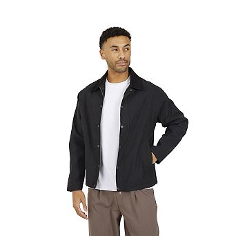Brave Soul Mens Box Cord Collar Jacket