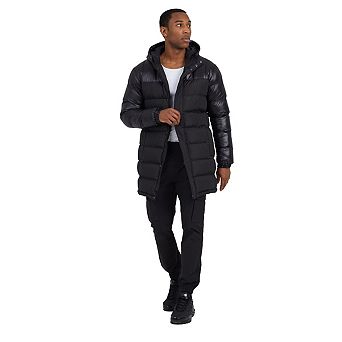 Brave Soul Mens Long Length Padded Jacket