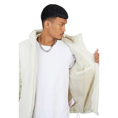 Brave Soul Mens Padded Hooded Jacket