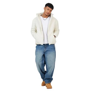 Brave Soul Mens Padded Hooded Jacket