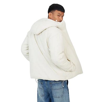 Brave Soul Mens Padded Hooded Jacket