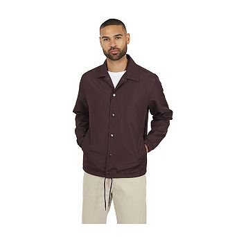 Brave Soul Mens Lightweight Coach Jacket