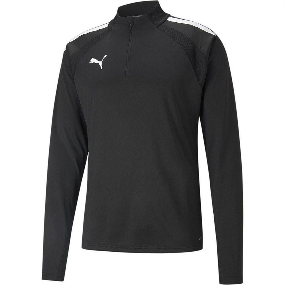 Puma Mens TeamLIGA Quarter Zip Track Top