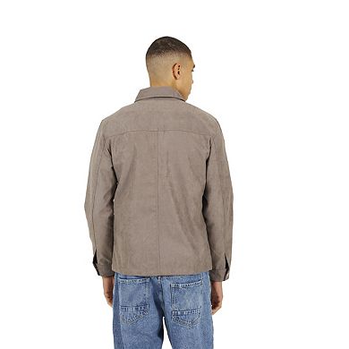 Brave Soul Mens Lathan Full Zip Shacket