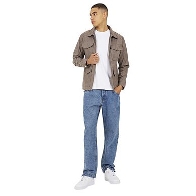 Brave Soul Mens Lathan Full Zip Shacket