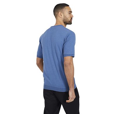 Brave Soul Mens Knitted Crew Neck Short-Sleeved Top