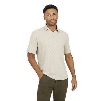 Brave Soul Mens Checkerboard Polo Shirt