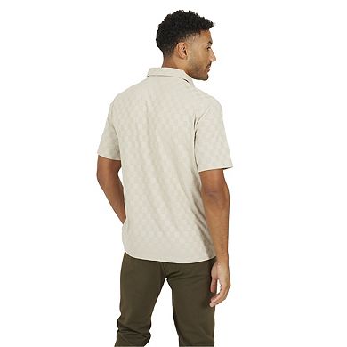 Brave Soul Mens Checkerboard Polo Shirt
